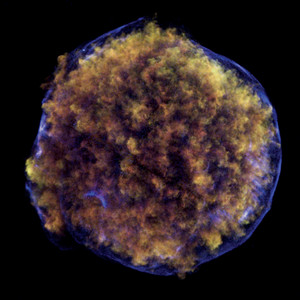 Type Ia supernova: Observations of this type of star showed accelerated expansion of the Cosmos
