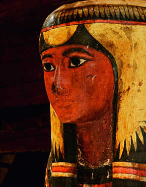 Sarcófago de Sha-Amun-em-su, la sacerdotisa cantora del templo de Amón