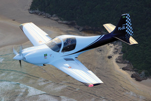 Wega single-engine aircraft, built from an academic project