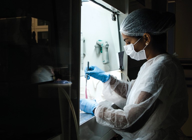 A primeira amostra de pele humana reconstruída na USP foi finalizada em 2006