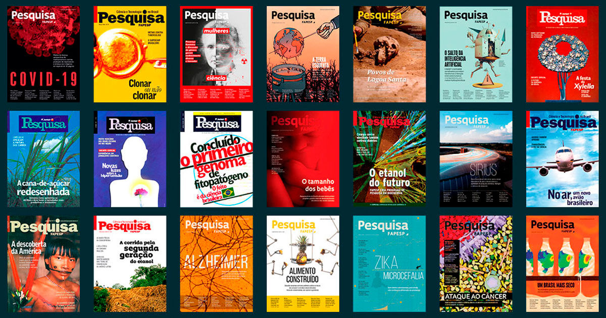 Advancing Science Through Pesquisa FAPESP Covers: Revista Pesquisa Fapesp