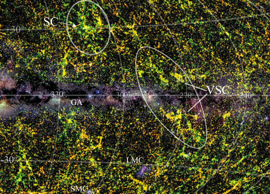 El vecino colosal de la Vía Láctea Revista Pesquisa Fapesp