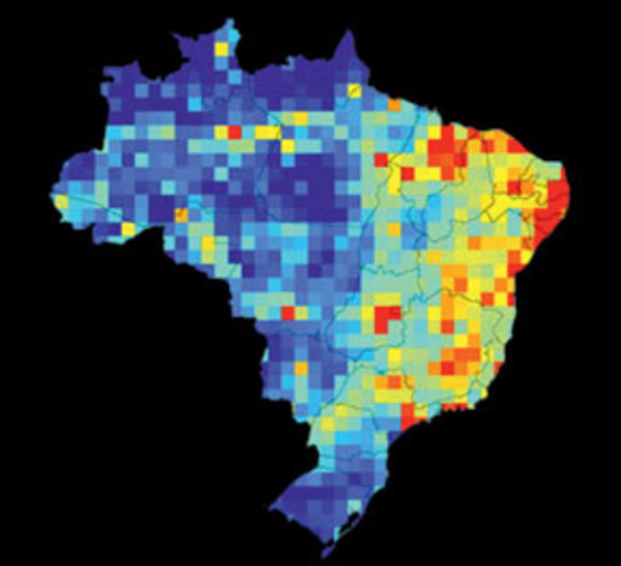 Map of vulnerability to climate change in Brazil Revista Pesquisa Fapesp