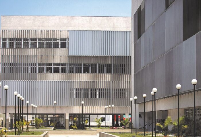 The expansion of UNIFESP campuses in Guarulhos (<em>above</em>), Santos, and São José dos Campos were led by Mello