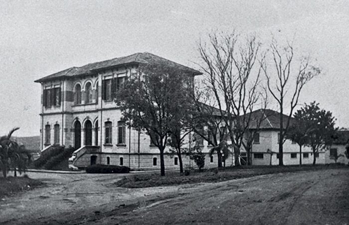 Pavilhão Lemos Monteiro, um dos prédios do instituto, em 1930 