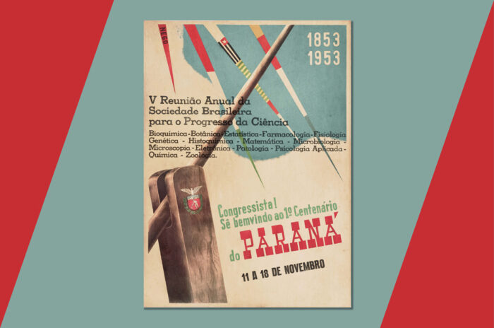 Em 1953, a 5ª Reunião Anual da SBPC ocorreu no Colégio Estadual do Paraná, em Curitiba, e comemorou os 100 anos da emancipação da província do Paraná. O tema foi “Contribuição da ciência para a indústria”